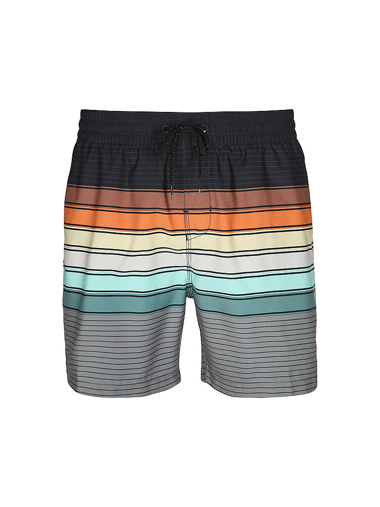 Bañador para hombre All Day Stripe negro L
