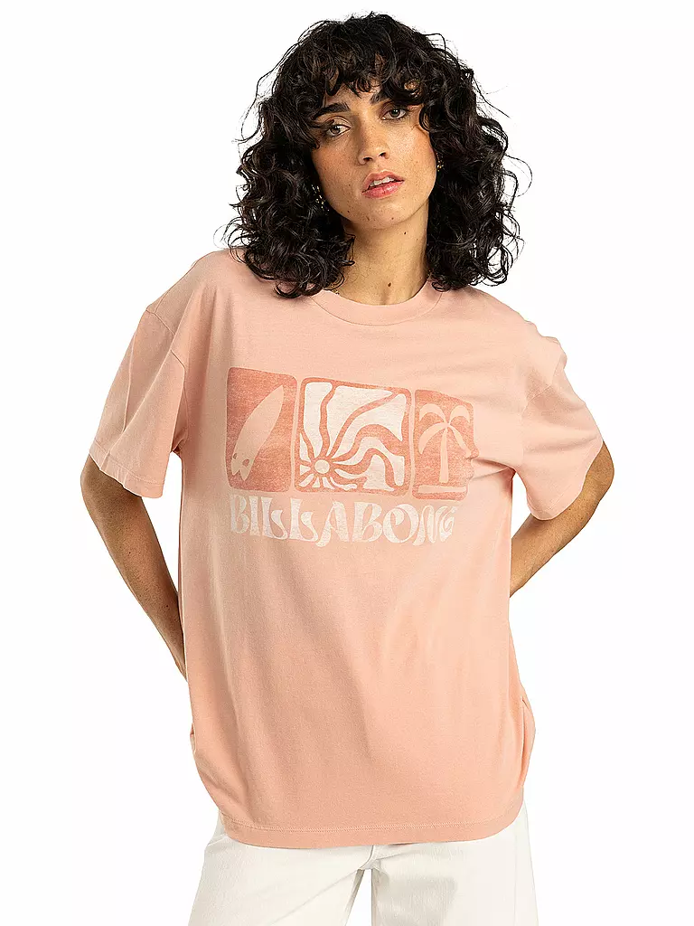 BILLABONG | Beachshirt Beachbums para mujer | Rosa