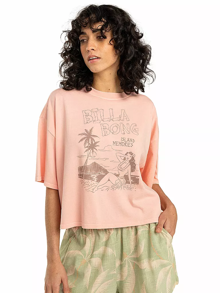 BILLABONG | Beachshirt de Mujer Island Memories | Naranja