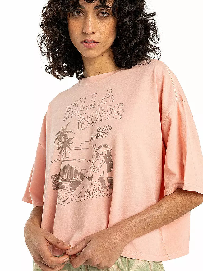 BILLABONG | Beachshirt de Mujer Island Memories | Naranja