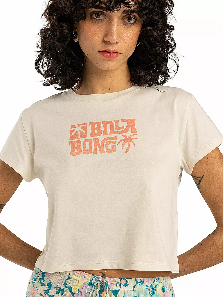 BILLABONG | Beachshirt Tropic Break para mujer | Blanco