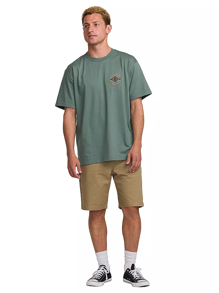 BILLABONG | Camiseta de playa para hombre Rotor Diamond | Verde oscuro