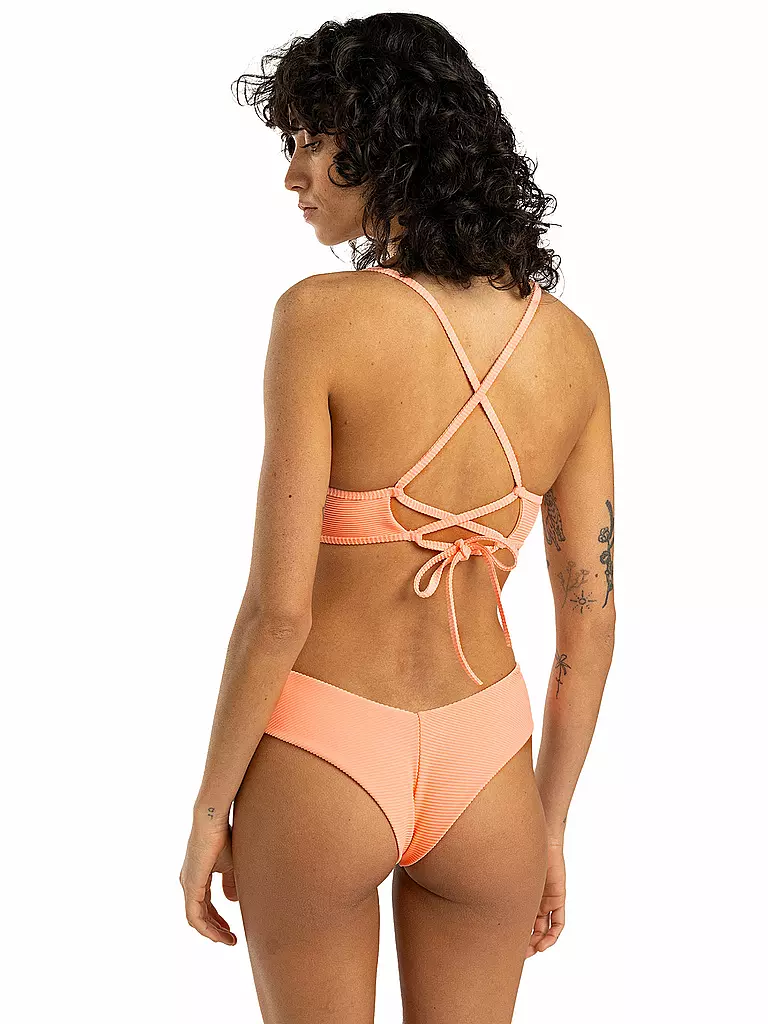 BILLABONG | Top de bikini para mujer Tanlines Lace Up |