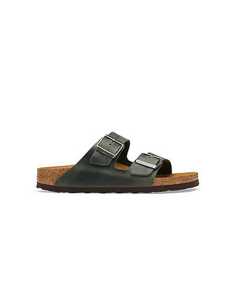 BIRKENSTOCK | Pantuflas de hombre Aizona Oiled Leather Regular/Wide
