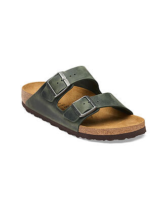 BIRKENSTOCK | Pantuflas de hombre Aizona Oiled Leather Regular/Wide