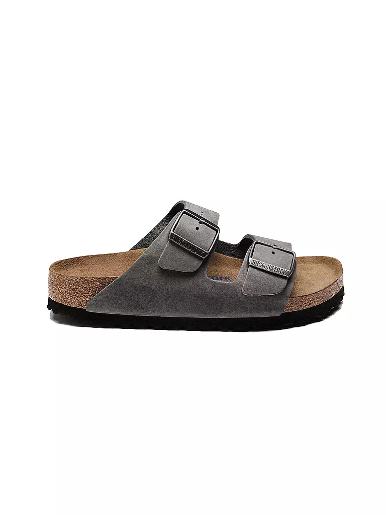 BIRKENSTOCK | Pantuflas de hombre Arizon Soft Footbed | Gris