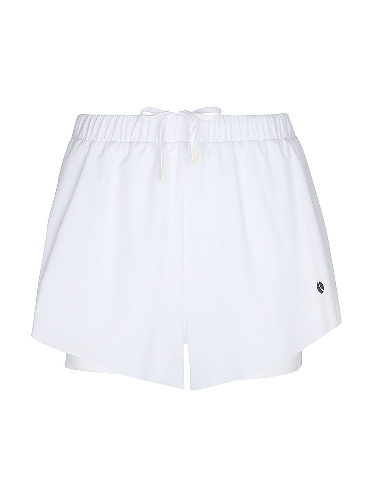 Pantalones cortos de tenis ACE 2in1 para mujer blanco XL