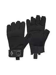 BLACK DIAMOND | Guantes de vía ferrata Crag Half Finger | Negro