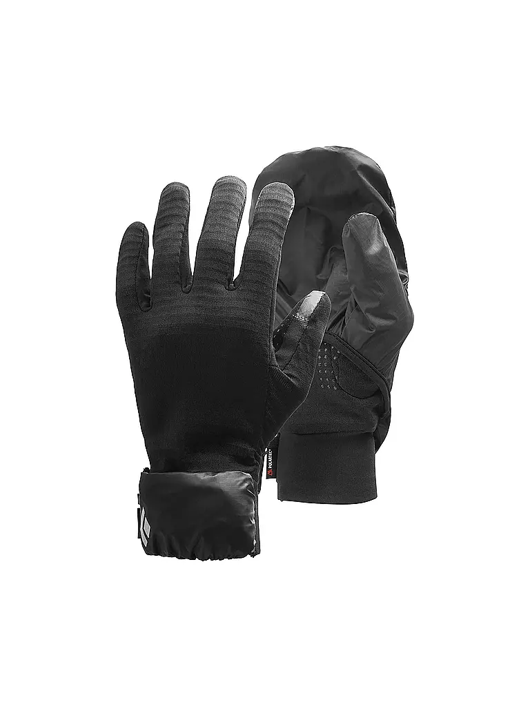 BLACK DIAMOND | Handschuhe Wind Hood GridTech | Negro