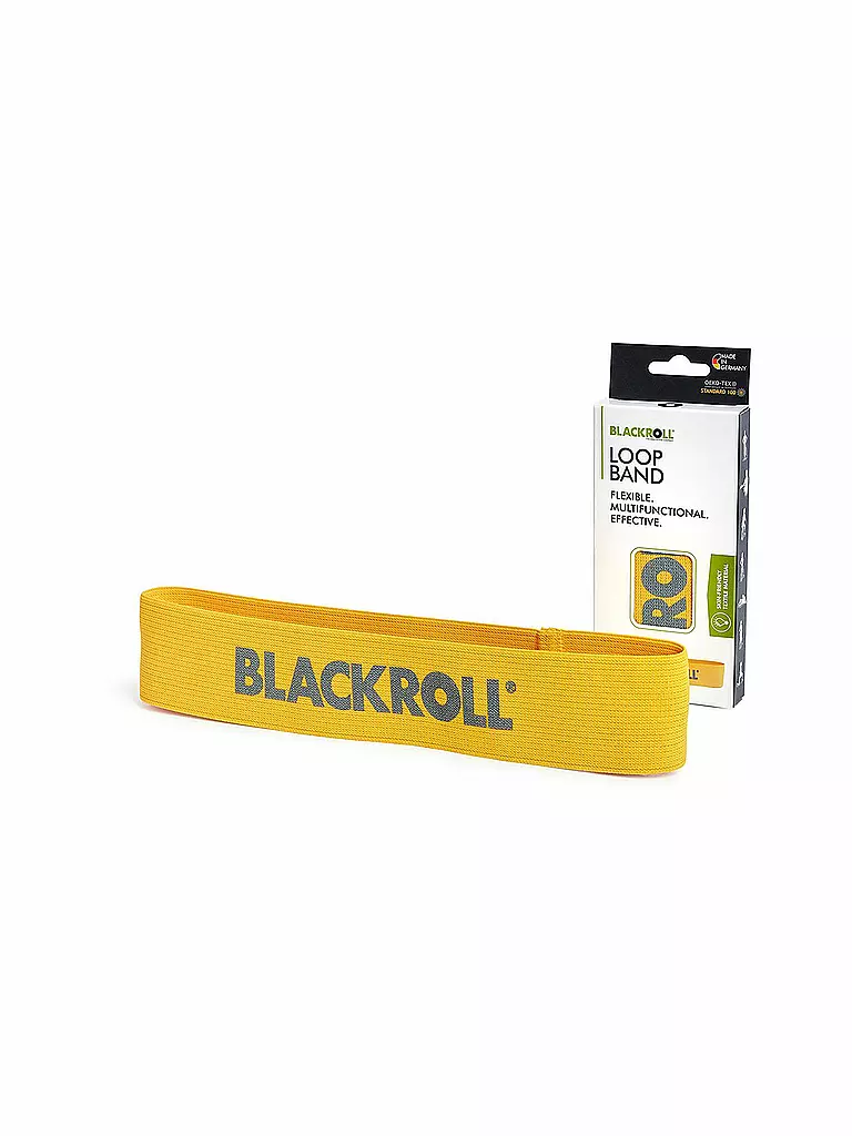 BLACKROLL | Banda de fitness LOOP BAND Extra Ligera | Amarillo