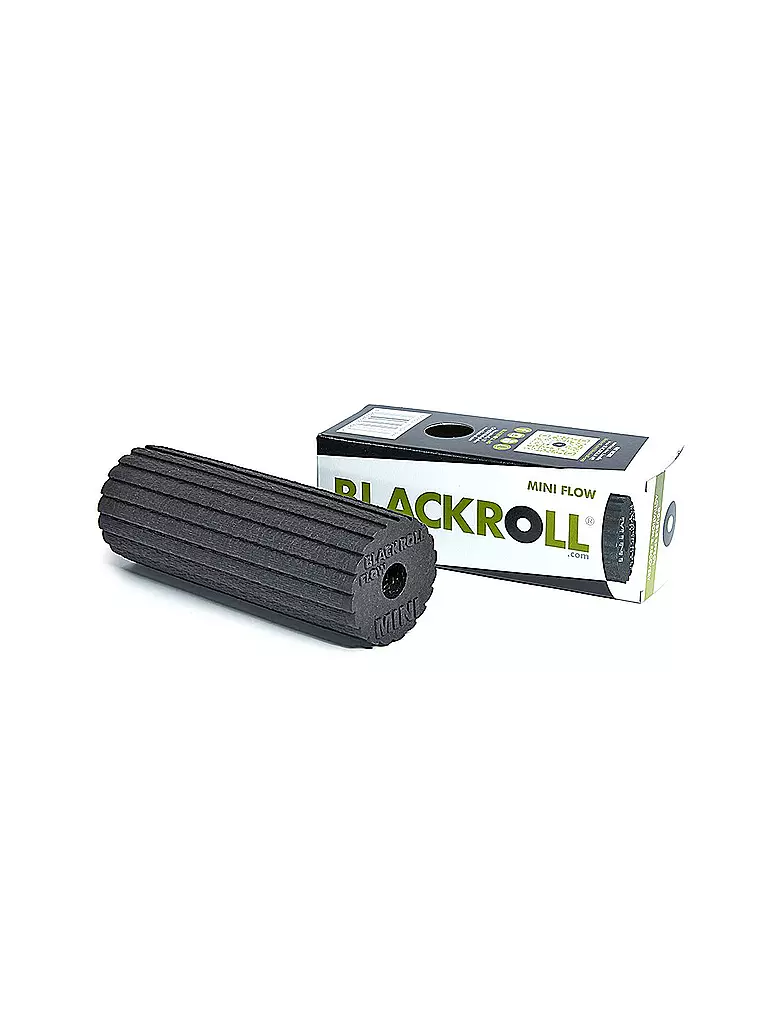 BLACKROLL | Rodillo de fascia BLACKROLL® MINI FLOW | Negro