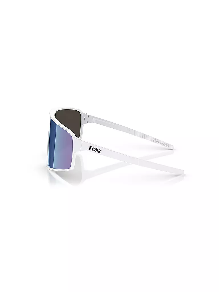 BLIZ | Gafas de sol deportivas para hombre Poo1 Shield | Blanco