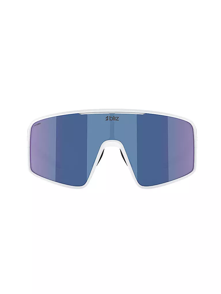 BLIZ | Gafas de sol deportivas para hombre Poo1 Shield | Blanco