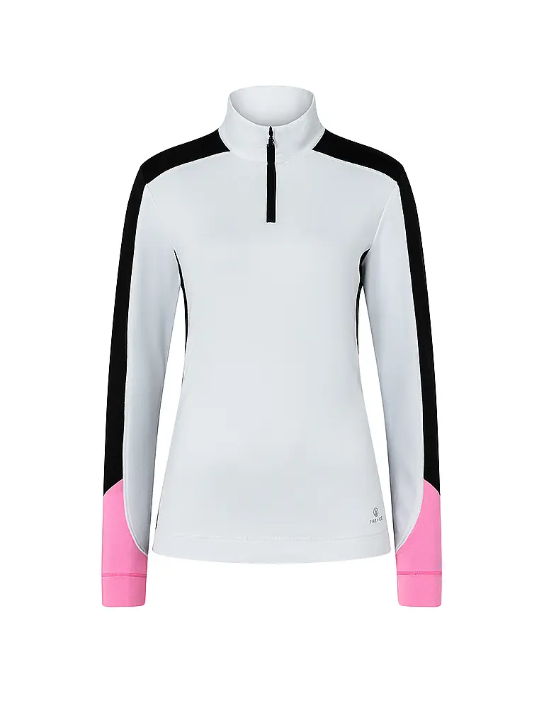 BOGNER FIRE+ICE | Camiseta interior con cremallera Mirna para mujer | Blanco