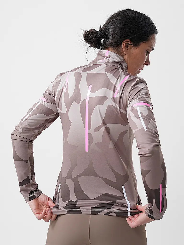 BOGNER FIRE+ICE | Camiseta interior con cremallera para mujer Lvy3 | Multicolor