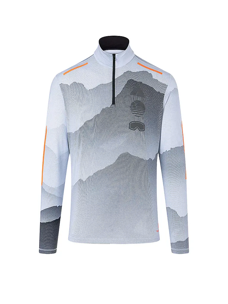 BOGNER FIRE+ICE | Camiseta interior con cremallera Pascal para hombre | Multicolor