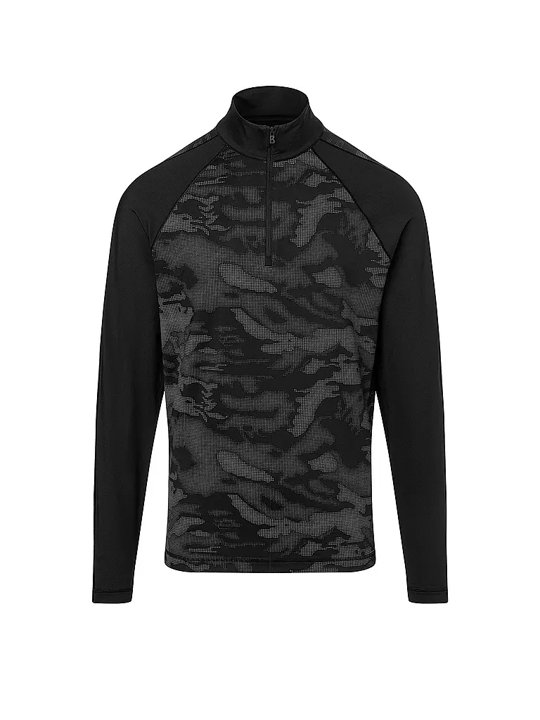 BOGNER FIRE+ICE | Camiseta interior con cremallera Premo4 para hombre | Negro