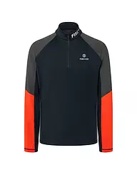 BOGNER FIRE+ICE | Camiseta interior de esquí con cremallera Berkan para hombre | Azul oscuro