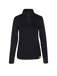 BOGNER FIRE+ICE | Damen Unterzieh Zipshirt Margo2 | Azul oscuro