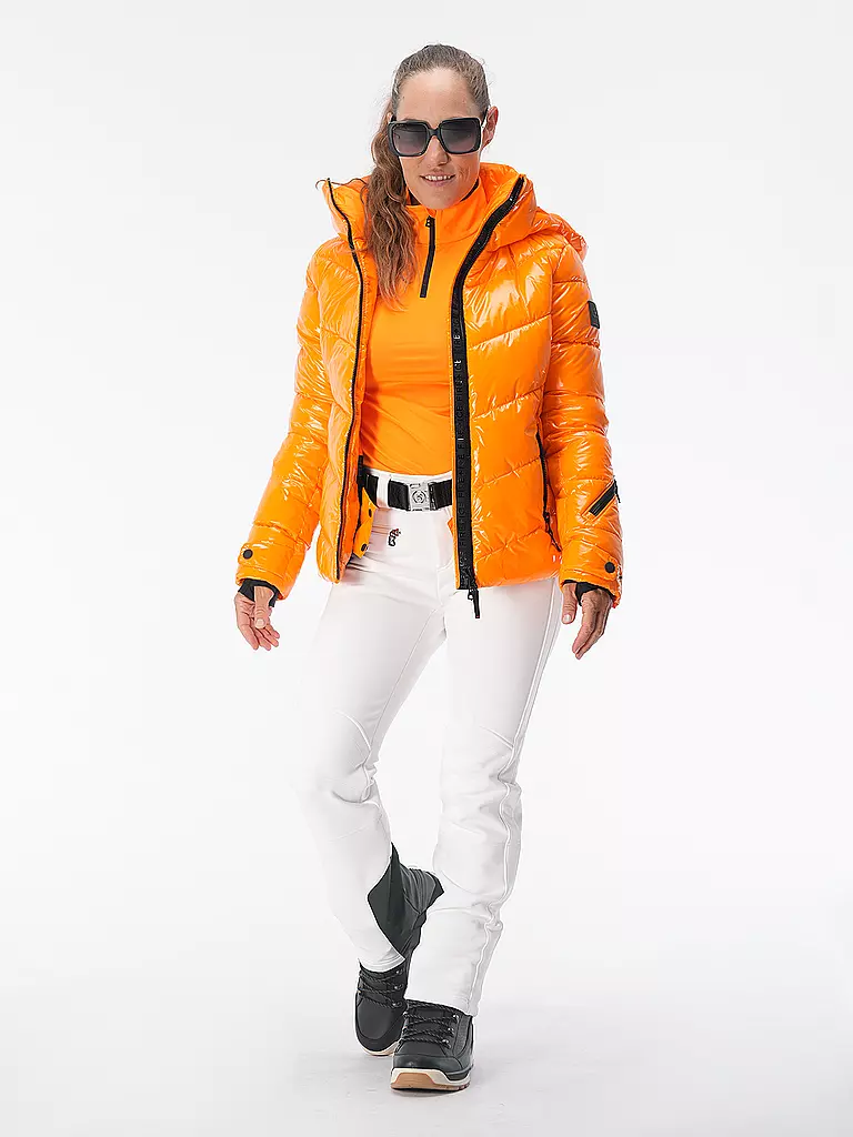BOGNER FIRE+ICE | Damen Unterzieh Zipshirt Margo2 | Naranja
