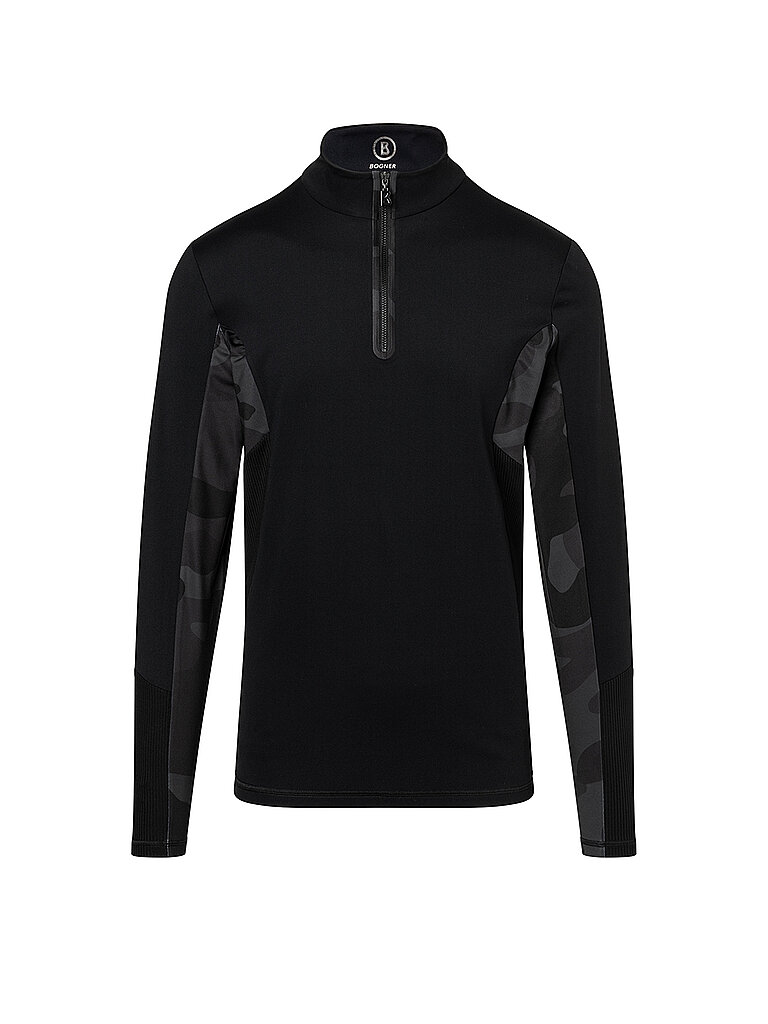 Camiseta interior con cremallera para hombre Florian negro 52