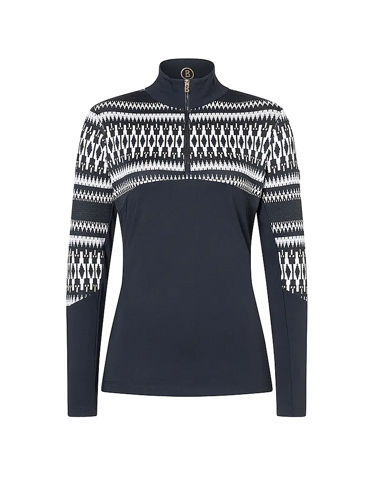 BOGNER | Camiseta interior con cremallera Jelissa para mujer | Negro