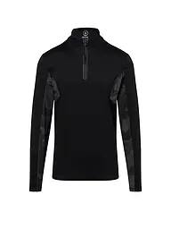 BOGNER | Camiseta interior con cremallera para hombre Florian | Negro