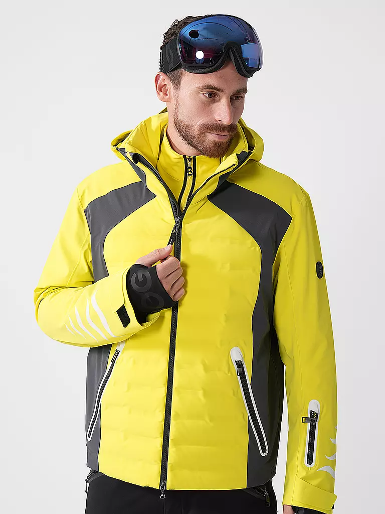 BOGNER | Chaqueta de esquí para hombre Jorik DT | Amarillo