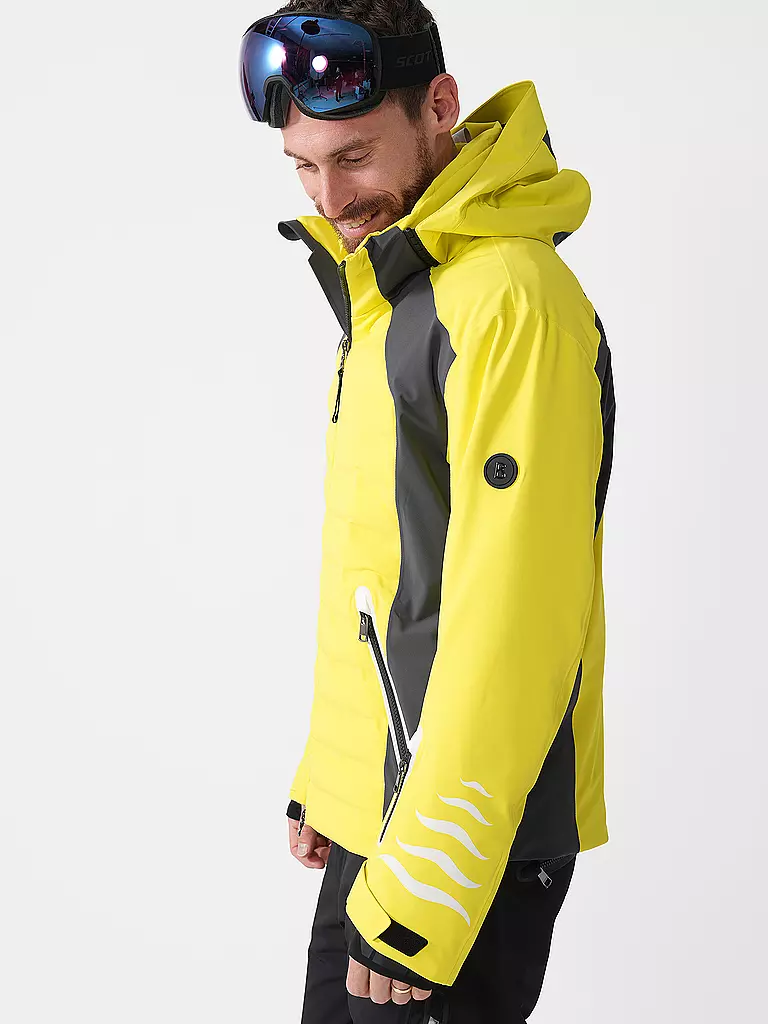 BOGNER | Chaqueta de esquí para hombre Jorik DT | Amarillo