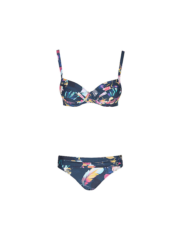 Bikini de mujer azul oscuro 38 A/B