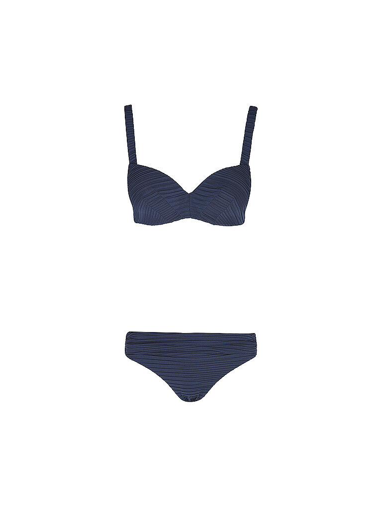 Bikini de mujer azul oscuro 36 C/D