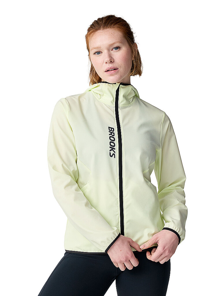 Chaqueta de running Canopy para mujer amarillo L