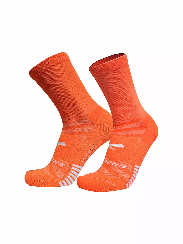 BROOKS | Calcetines de running para hombre Ghost Lite Crew | Naranja