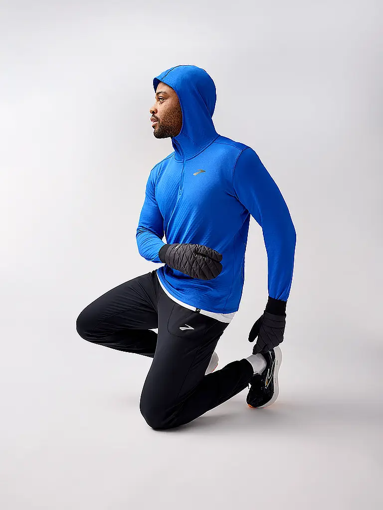 BROOKS | Camiseta de running con capucha Notch Thermal 3.0 para hombre |