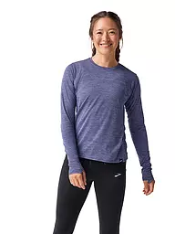 BROOKS | Camiseta de running Luxe para mujer | Azul oscuro