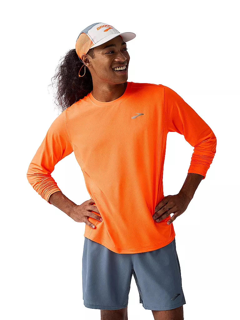 BROOKS | Camiseta de running para hombre Atmosphere 3.0 | Naranja