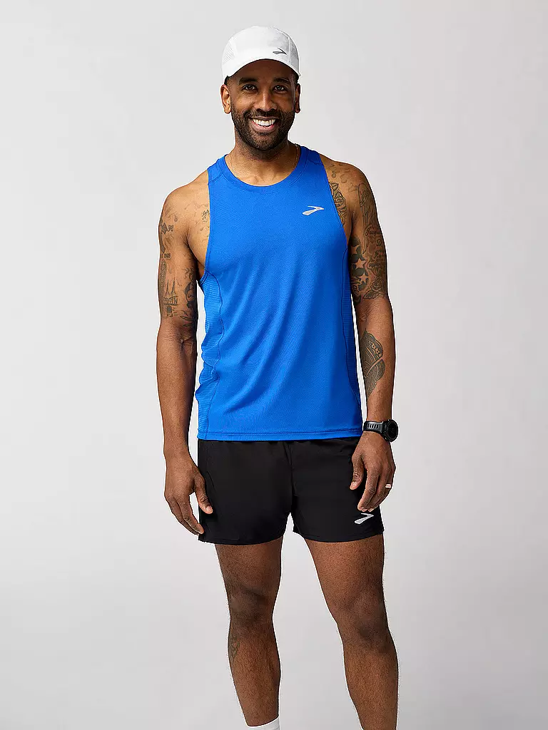 BROOKS | Camiseta de running para hombre Atmosphere 3.0 | Azul