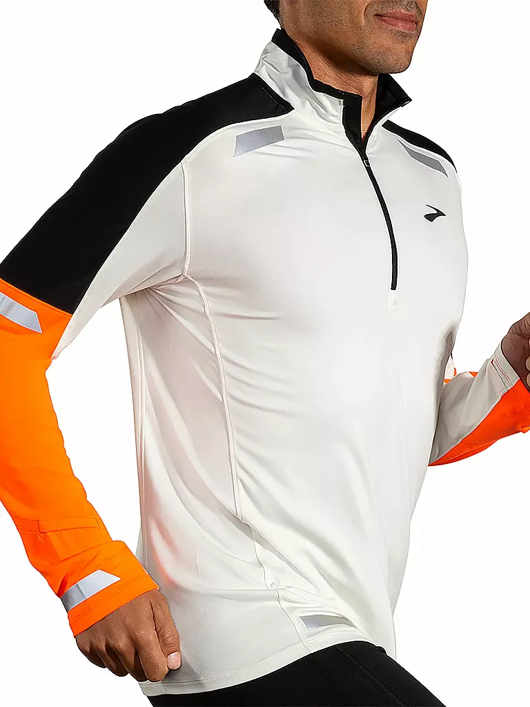 BROOKS | Camiseta de running para hombre Visible 17" Zip |