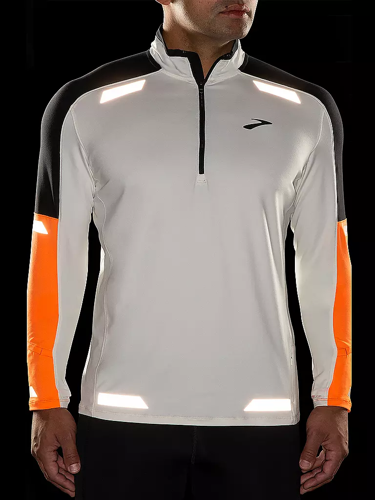 BROOKS | Camiseta de running para hombre Visible 17" Zip |