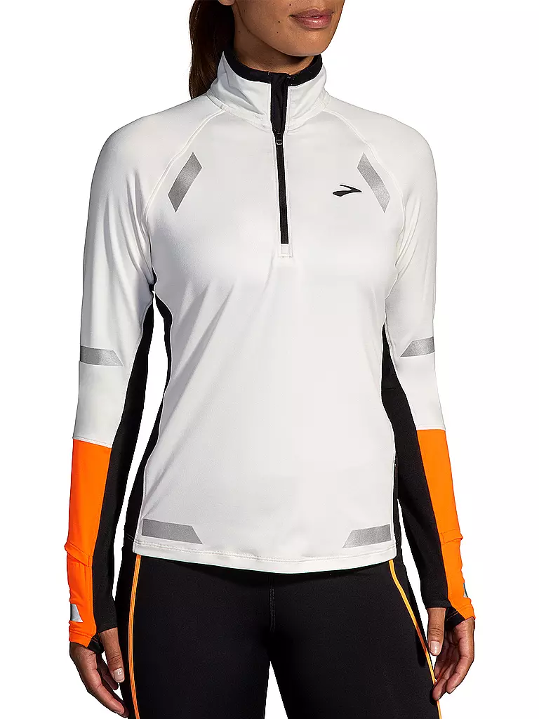 BROOKS | Camiseta de running para mujer Run Visible | Blanco