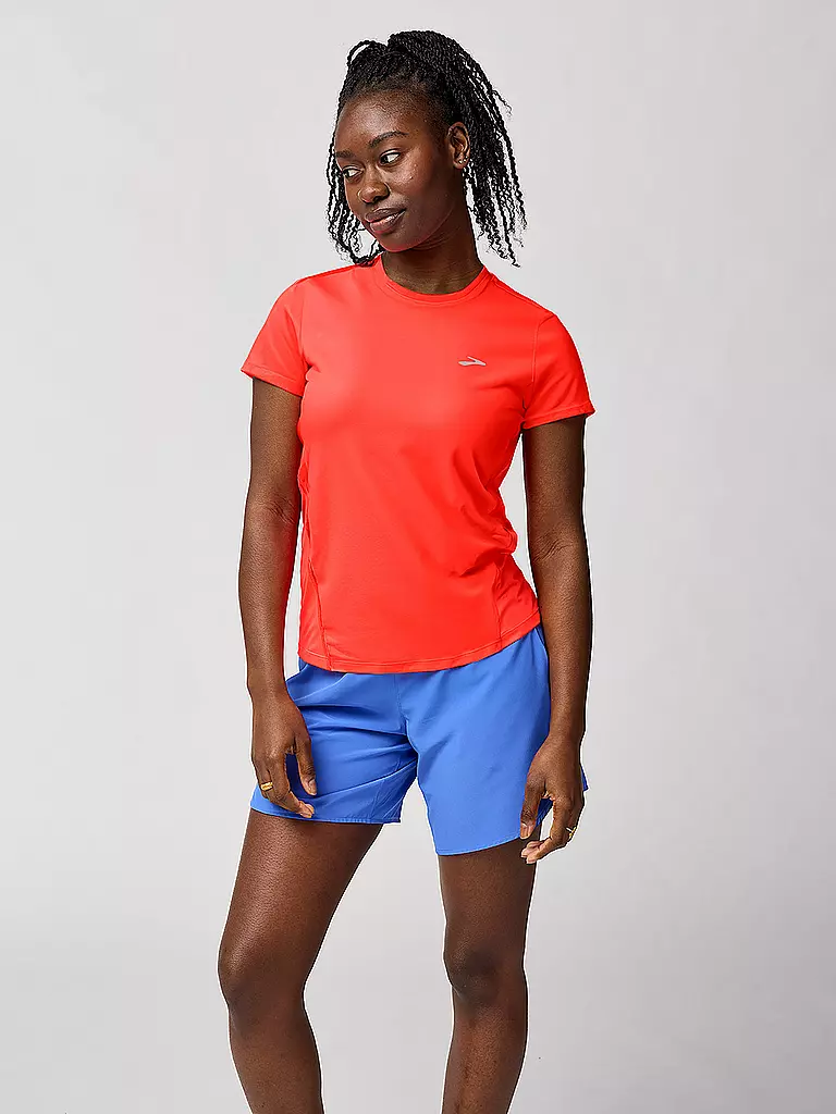 BROOKS | Camiseta de running para mujer Sprint Free | Coral