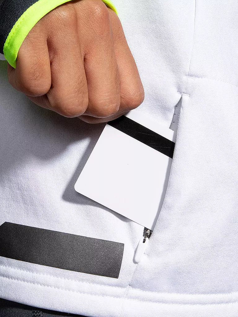 BROOKS | Damen Laufhoodie Run Visible Thermal | Blanco