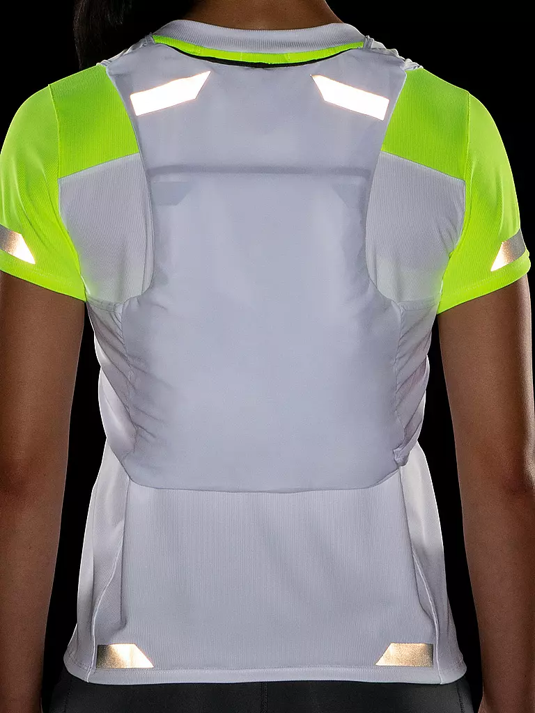 BROOKS | Damen Laufjacke Run Visible Convertible Jacket | Blanco