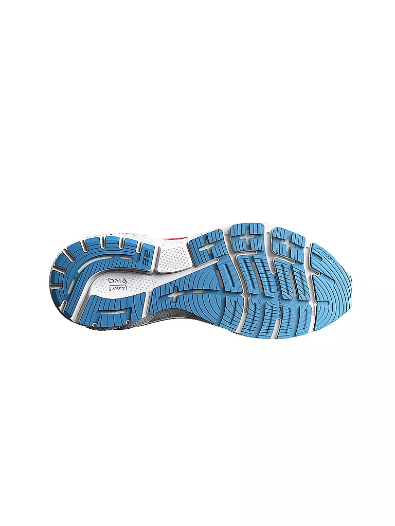 BROOKS | Damen Laufschuhe Adrenaline GTS 22 WS BLACK/LAKE BLUE/CORAL | Negro