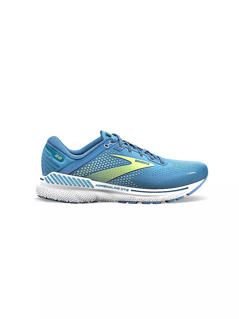 BROOKS | Damen Laufschuhe Adrenaline GTS 22 WS SILVER LAKE BLUE | Azul claro