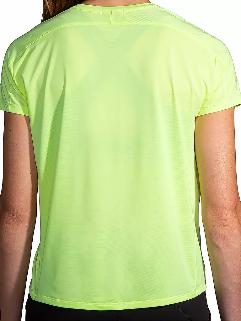 BROOKS | Damen Trail Laufshirt Print Free | Verde