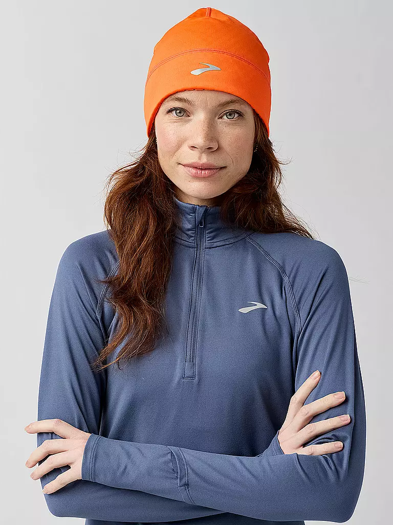 BROOKS | Gorro de running Notch Thermal 2.0 | Naranja