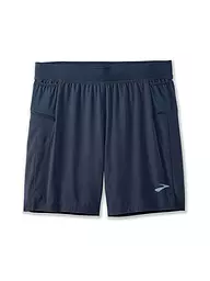 BROOKS | Herren 2in1 Laufshort Sherpa 7" | Azul oscuro