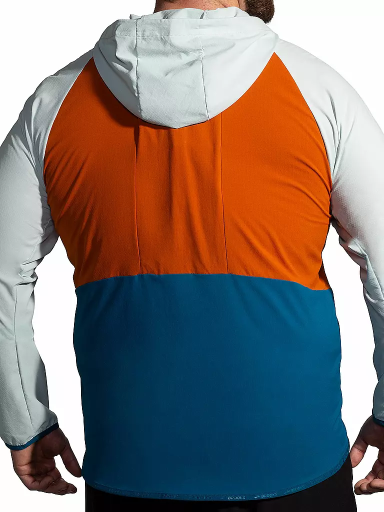 BROOKS | Herren Laufjacke Canopy | Naranja