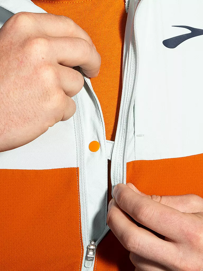 BROOKS | Herren Laufjacke Canopy | Naranja